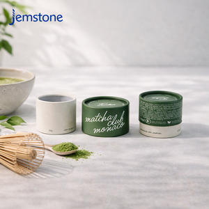Envase Cilíndrico de Cartón Redondo Ecológico de Alta Calidad para Proteína y Matcha en Polvo, Tubo de Papel de Grado Alimenticio, Empaque Personalizado para Té - Product Image 5
