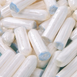Produttori di tamponi di cotone organico monouso OEM naturale con tamponi organici applicatore di plastica - Product Image 1