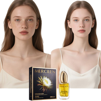 Sérum pour le visage au collagène végétal biologique Mercilen, acide hyaluronique, hydratation intense, huile essentielle anti-rides pour peaux sèches