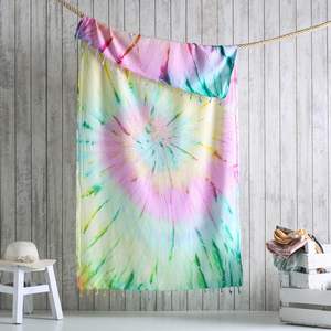 Tie Dye 100% algodón puro Toalla de playa turca <span class=keywords><strong>piscina</strong></span> Yoga Pilates Picnic manta <span class=keywords><strong>tapiz</strong></span> - Product Image 3