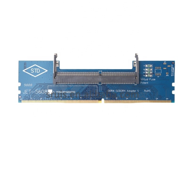 Laptop DDR4 RAM to Desktop Adapter Card Memory Tester SO-DIMM to DDR4 Converter