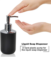 Yuyang 6 pièces en plastique salle de bain ensemble porte-brosse à dents brossage siège rince-bouche tasse combinaison salle de bain accessoires ensemble