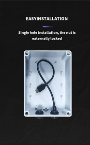 Hochgeschwindigkeits-M22-4K-Steckverbinder 0,3M 0,5M 1M Kabel Verkupfertes Kabel mit Ethernet für CNC-Industriegeräte - Product Image 6