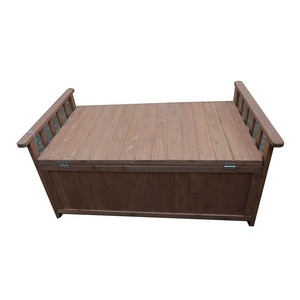 <span class=keywords><strong>Banc</strong></span> d'extérieur en bois massif Boîte de rangement pour siège de <span class=keywords><strong>jardin</strong></span> en bois - Product Image 2