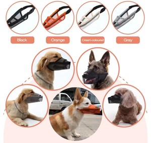 <span class=keywords><strong>Muselière</strong></span> anti-morsure réglable <span class=keywords><strong>pour</strong></span> chiens de taille moyenne et grande sans danger <span class=keywords><strong>pour</strong></span> respirer et <span class=keywords><strong>boire</strong></span> Conception personnalisée OEM disponible - Product Image 5