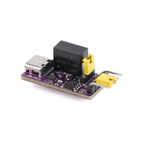 CH343 modul pengunduh UART 6Mbps, isolasi seri USB ke TTL 3.3V/5V terisolasi