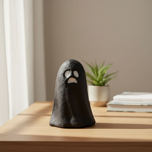 Figura de Fantasma de Halloween de Papel Reciclado - Product Image 3