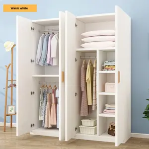 Tủ quần áo gỗ tự đứng hiện đại đơn giản, có thể tùy chỉnh, dung tích lớn dành cho trẻ em - Product Image 4