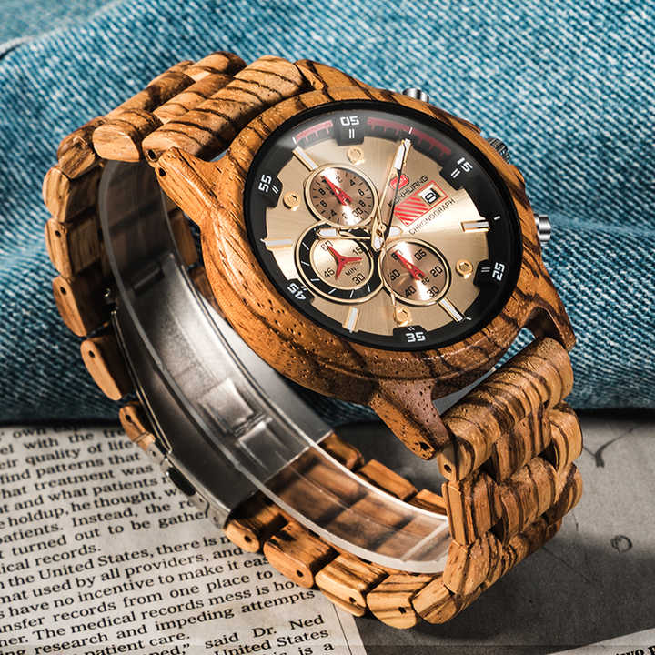 armbanduhr holz herren