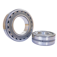 Roulement à rouleaux sphériques à double rangée durable 22205CA 22216E en acier chromé GCR15 P6 de précision pour boîte de vitesses industrielle lourde
