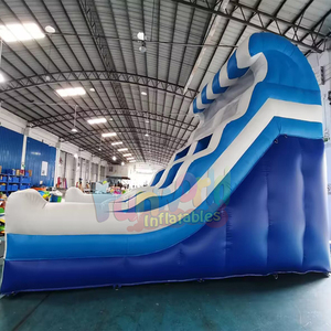 Commercial grade giant outdoor <b>inflatable</b> dry slide toboggan gonflable bounce house commercial adult - Product Image 2