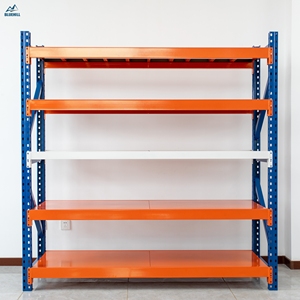 מדפי אחסון מתכת כבדים למחסן, ללא ברגים, עם הגנה מפני קורוזיה - Product Image 5