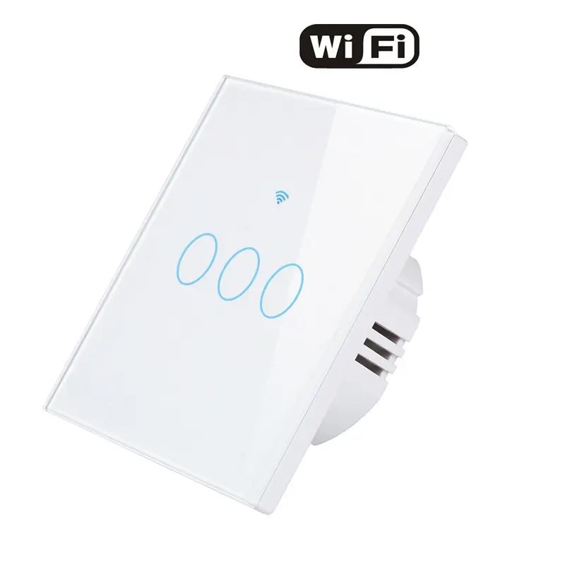 Eurospec 86 Graffiti Wifi Smart Switch App Control remoto de sincronización Vidrio templado