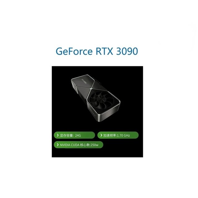 RTX 3090Nvidia GeForce original public AI deep learning GPU computing graphics card 24G public version