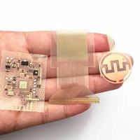 Circuit imprimé en céramique d'alumine personnalisé, circuit imprimé en céramique à haute conductivité thermique pour l'électronique de puissance Borofloat33 (BF33)