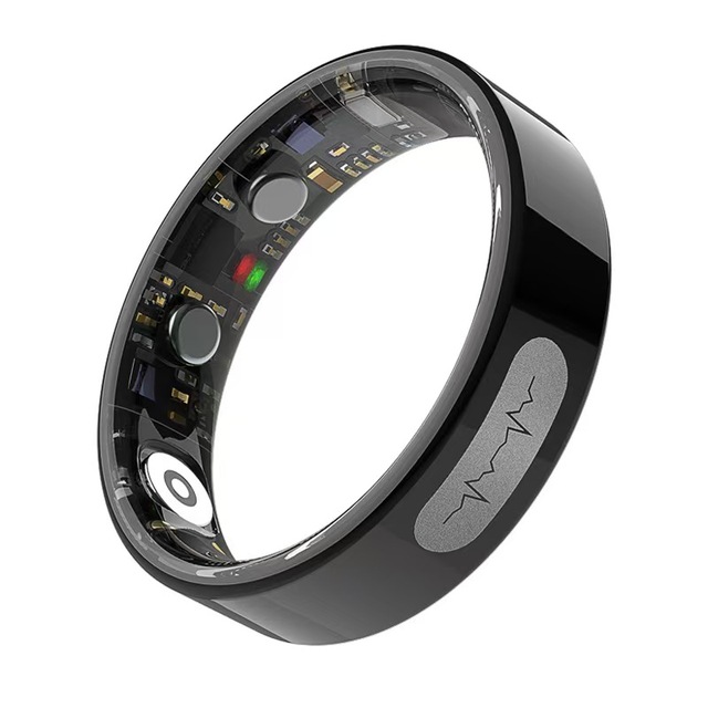 OEM TK30 Smart Ring GPS Tracker Stainless Steel Health Monitor Temperature Blood Pressure Sleep Intelligence for Android Users
