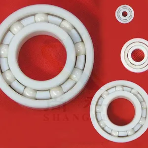 Rolamento de esferas de cerâmica para motor de turbina Si3N4 ZrO2 693 China, rolamento de esferas de cerâmica branco de alta temperatura