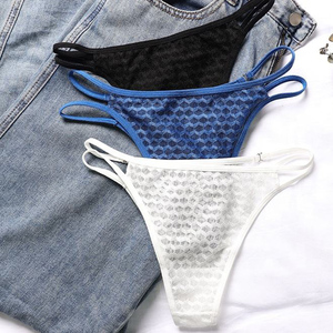 Hot Brazilian Tanga <strong>Bikini</strong> Low-Rise Solid Knitted Sexy Lace <strong>Panty</strong> Hollow Out Breathable Seamless Women's <strong>Panties</strong> - Product Image 5