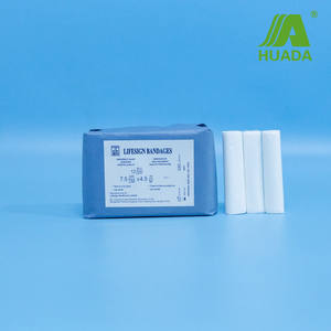 ผ้าพันแผลก๊อซแบบม้วนพร้อมเทป - ขนาด 4 นิ้ว x 4 หลา ผ้าพันแผลก๊อซแบบม้วน ระบายอากาศได้ ผ้าพันแผลยืดหยุ่นทางการแพทย์ - Product Image 2