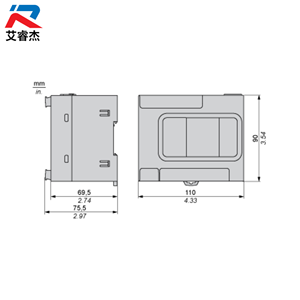 SCH-neider โมดูล PLC TM100C16RN ของแท้ใหม่ Modicon ชุด M100ชุด9I/7O รีเลย์220VAC TM100C16RN ตัวควบคุมลอจิกโปรแกรมได้ - Product Image 3