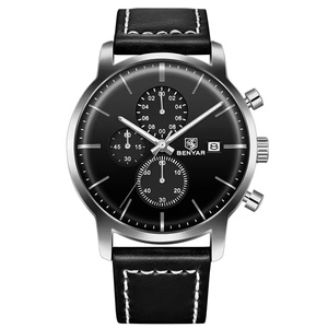 Relojes BENYAR 5146 para hombre, clásicos, a la moda, resistentes al agua, de cuarzo, de diseño. - Product Image 4