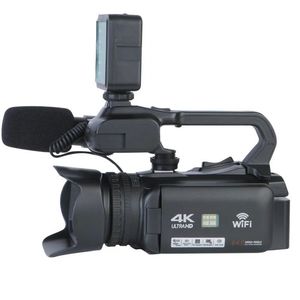 Caméra vidéo 4K avec fonction AF, photos 64 MP, zoom optique 18x, caméra professionnelle, disponible pour une utilisation avec la diffusion en direct sur <span class=keywords><strong>YouTube</strong></span>. - Product Image 3