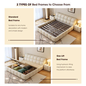 Modern Stable Foundation Solid Wood <b>Divan</b> Bed Leathaire <b>Headboard</b> Ottoman Gas Lift Wooden Platform Upholstered Storage Bed Frame - Product Image 4