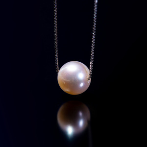 Collar de Perlas de Agua Dulce de Primera Calidad de Zhuji, 11-12 mm, con Colgante de Plata S925, Estilo Simple, Geométrico, Europeo y Americano - Product Image 4