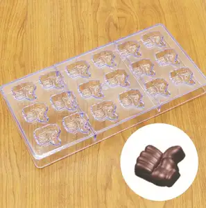 Cetakan Cokelat Polikarbonat 3d Berkualitas Tinggi untuk Pembuatan Cokelat