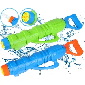 Büyük kapasiteli su dolu plastik malzeme çocuk oyuncak su tabancası atıcı