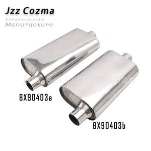 <span class=keywords><strong>Silencieux</strong></span> d'échappement automobile de performance universel, entrée/d'issue décalée de 3 pouces, corps ovale de 9x4 pouces, <span class=keywords><strong>silencieux</strong></span> à son profond - Product Image 3