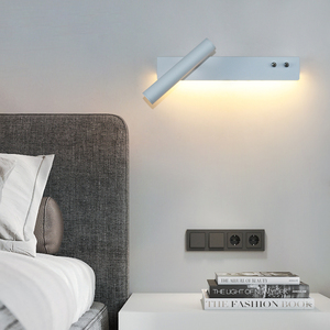 Goede Prijs Hoge Kwaliteit Oem Custom Hotel Slaapkamer Beddecoratie Led Lezen Wandlamp Met Schakelaar - Product Image 4