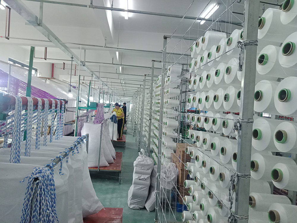 未加工的白色漂白剂白色棉混纺便宜的价格棉花地板拖把