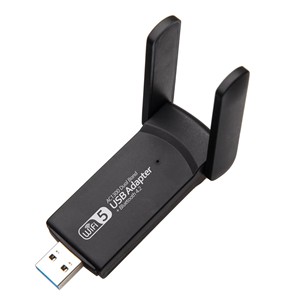 Dual Band WIFI 2-in-<span class=keywords><strong>1</strong></span>อะแดปเตอร์ USB BT4.2 Wi-Fi 5 1300M การ์ดเครือข่าย USB ไร้สาย - Product Image 2