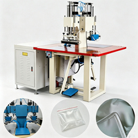 Machine automatique à double tête haute fréquence pour la fabrication de ponchos de pluie, équipement de soudage de vêtements de pluie en PVC, fabricant
