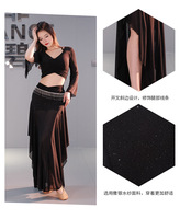 Costume de danseuse du ventre Ecoparty robe Bingbing maille Shaabi Baladi Saidy vêtements d'entraînement adulte Costumes de danse orientale du ventre