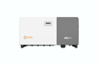 Système solaire photovoltaïque connecté au réseau Solis 50-500 kW, onduleur Solis avec panneaux solaires Jinko 600 W pour usage domestique et commercial