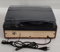 Nouveau lecteur de disques vinyles avec fonction de lecture de cassettes et prise en charge de la lecture de cartes USB/SD, idéal pour la maison et le bureau