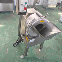 Industriële hogesnelheids 3D groentesnijmachine automatische aardappel ui okra snijapparatuur voedselverwerkings productielijn