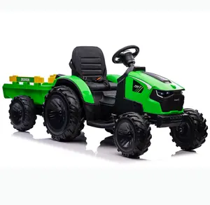 2021 Neue Kinder Elektro traktor Spielzeug 24V Fahrt auf Traktor zu verkaufen