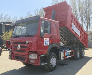 Moteur Weichai émissions Euro 5, camion à benne basculante 30t GVW à virage à gauche, camion à benne basculante 30t à l'état neuf - Product Image 3