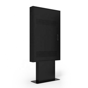 49inches Fanless Outdoor Advertising Screen Drive Thru System LCD Menu Board Waterproof Kiosk <strong>Totem</strong> Digital Sign Signage Display - Product Image 5