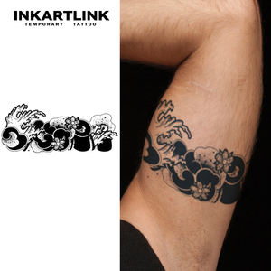 INKARTLINK Tatuajes Temporales de Tinta de Jugo Semipermanentes <span class=keywords><strong>para</strong></span> Hombres y Mujeres, con Transferencia de Agua, Duran 15 Días, <span class=keywords><strong>para</strong></span> Brazos y Piernas - Product Image 5