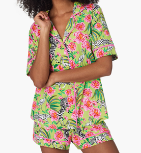 Pijamas de Verano <span class=keywords><strong>para</strong></span> <span class=keywords><strong>Mujer</strong></span>, Conjunto de Pijama de Tela Suave, Precio Económico, <span class=keywords><strong>Ropa</strong></span> Casual, Conjunto de Pantalones Cortos <span class=keywords><strong>y</strong></span> Camiseta, <span class=keywords><strong>Ropa</strong></span> de Dormir de Secado Rápido - Product Image 3