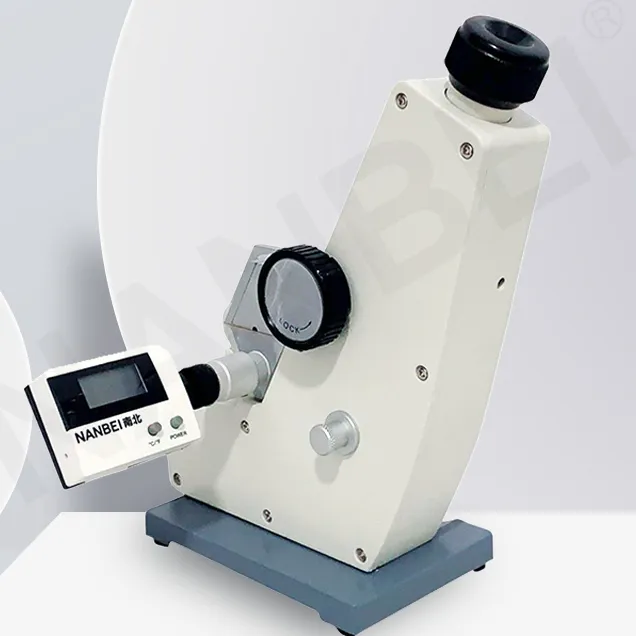 Optik alet el taşınabilir Abbe otomatik refraktometre fiyat refraktometre bal