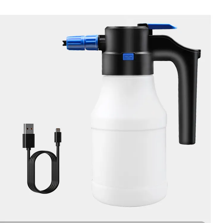 Factory direct sale Car Wash 1.5L Foam Sprayer Electric multifunctional use Foam Cannon Sprayer Pot For Car Cleaning