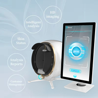 Wood Lamp Skin Analyzer Machine Facial Diagnostic Instrument Facial Moisture Test Facial Analysis 3d Skin Analysis Machine