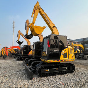 Offre Spéciale d'occasion bon marché KOMATSU Excavatrice PC70-8 de 7 tonnes, moteur d'origine de mini-pelle d'occasion EPA Nice - Product Image 1