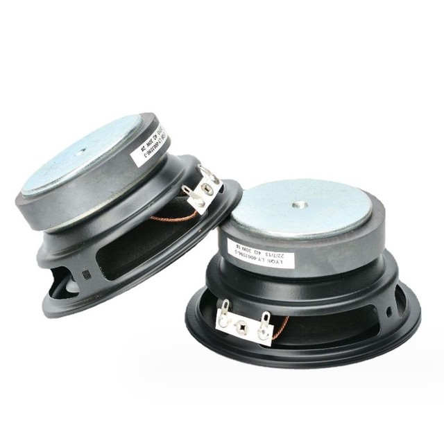 Original 3.5-inch Round Heavy Subwoofer Speakers 20-Core 7-Level Waterproof 4 Ohm 4R 30W 1kHz Sensitivity 100% New