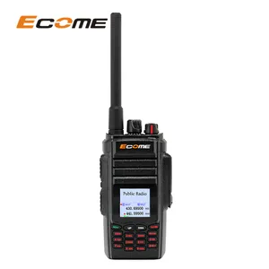 Ecome ET-L55 4g 3g 2g 500 mile long range global network taxi two way radio internet sim card walkie talkie